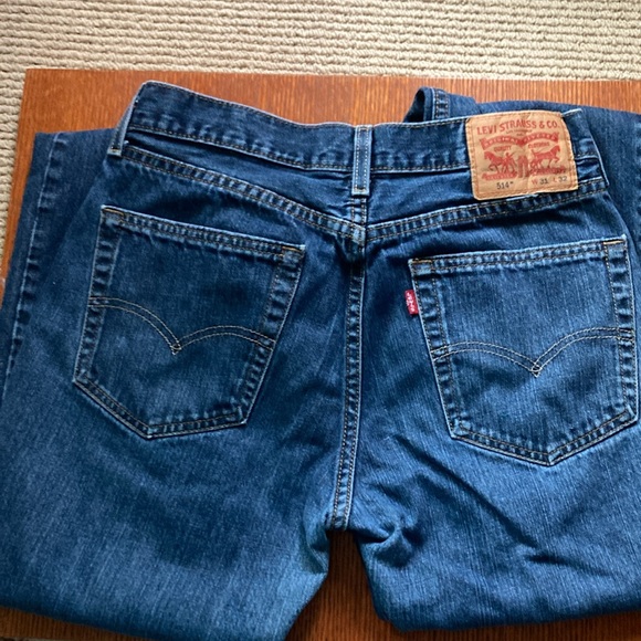 LEVIS 514 31x32 blue jeans - Picture 3 of 5